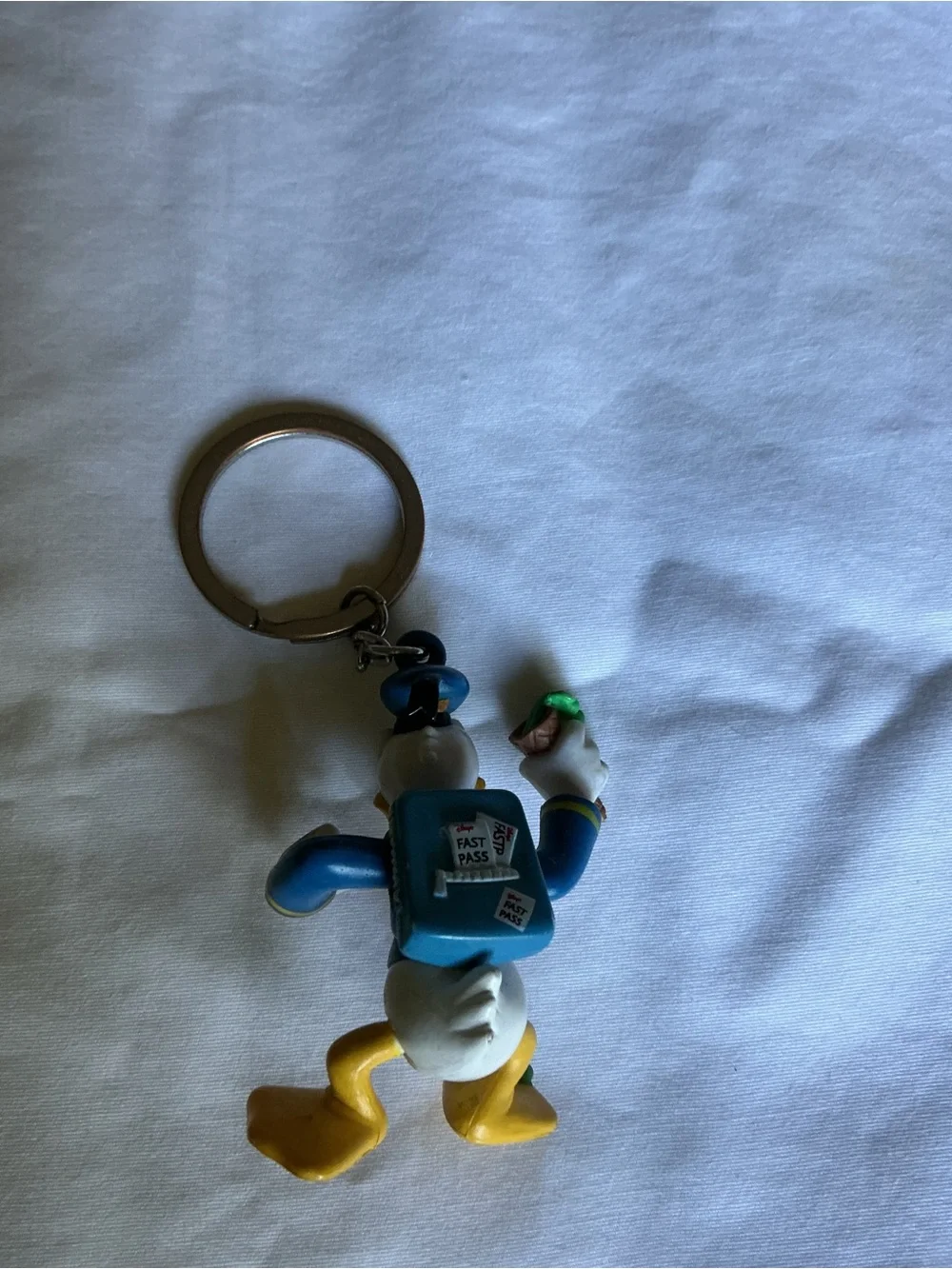 Disney Donald Duck Blue & Yellow Keychain
